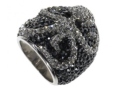 Кольцо, серебро 925, кристалл Сваровски 018 02 21-04073 2009 г инфо 5805w.